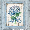 Набор для вышивания Letistitch Голубые цветы 2