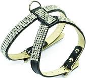 Шлея Camon DC095/D (со стразами черный)