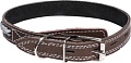 Ошейник Gamma Кожаный двойной коса 11232037