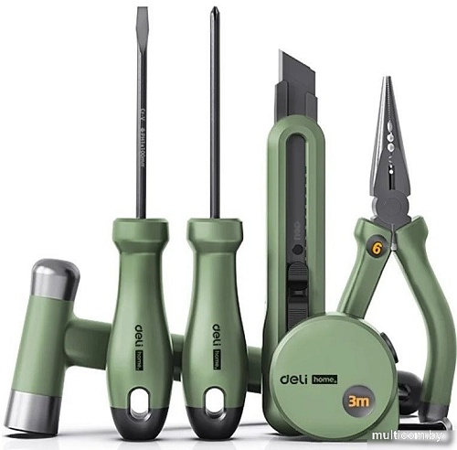 Набор домашнего мастера Deli HT0006L (6 предметов)