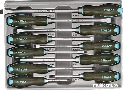 Набор отверток Force 2108 (10 предметов)