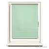 Рулонные шторы Brabix Блэкаут 70x175 (светло-зеленый/серебристый)