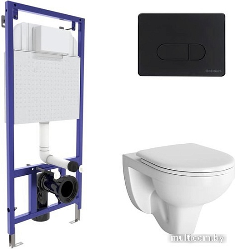 Унитаз Berges Wasserhaus Gamma + Novum525 + D5 042418