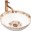 Умывальник Rea Elita (белый/золотистый)