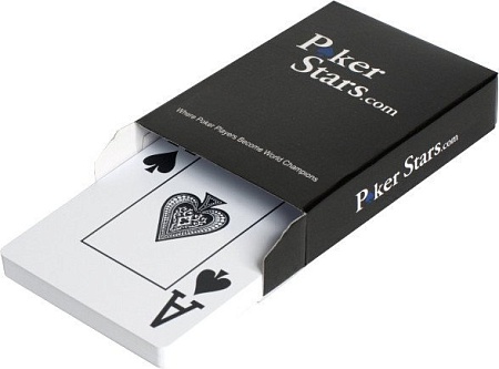 Игральные карты Partida Poker Stars Psblue (синий)