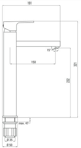 Смеситель Deante Anemon BCZ 021K