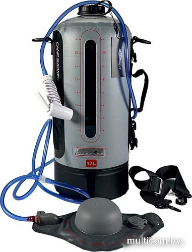 Душ походный AfishTour 12L Camp Shower Bag PVC 500D 516133 (серый)