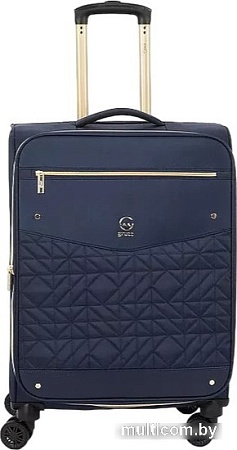 Чемодан-спиннер Grott 338-1731/3-24 (темно-синий)