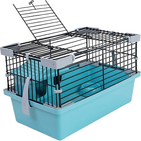 Клетка ЕСО Мини 40192бирюз-черн