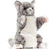 Игрушка на руку Hansa Сreation Кот жаккардовый 7163 (30 см)