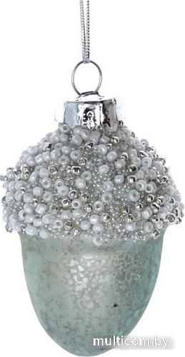 Елочная игрушка Gisela Graham Limited Winter Dreams Желудь голубой 01276-2 (голубой)