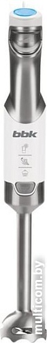 Погружной блендер BBK KBH1016 (нержавеющая сталь/белый)
