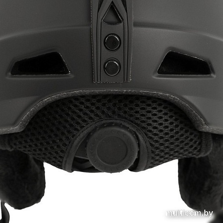 Горнолыжный шлем Ultrascout Ratio W-103L-ULSC (L, черный матовый)