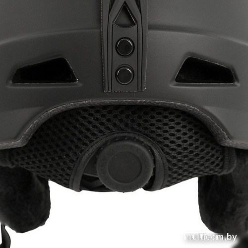 Горнолыжный шлем Ultrascout Ratio W-103L-ULSC (L, черный матовый)