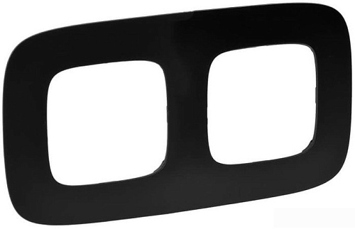 Рамка Legrand Valena Allure 754402 (матовый черный)