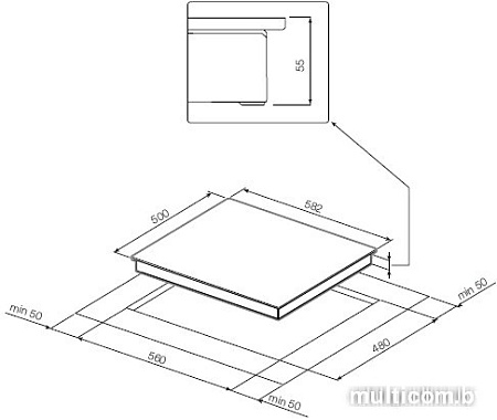 Варочная панель Graude GSK 60.1 EL