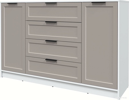 Тумба Интерлиния Концепт Тренд КТ-Т160 (белый платинум/луна)