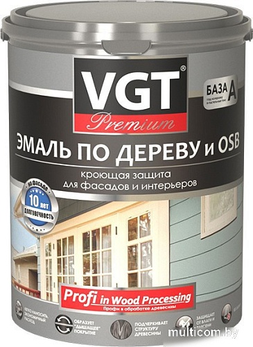 VGT ВД-АК-1179 Профи по дереву 1 кг (графитовый RAL 7024)