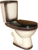 Унитаз Rosa Комфорт (черный)