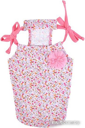 Футболка Puppia WildFlower PAUB-TS1806-SB-L (голубой)