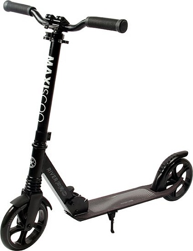 Двухколесный подростковый самокат Maxiscoo River Pro 2023 MSC-RA-2301 (черный)