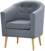 Интерьерное кресло Mio Tesoro Джон 117 (841 светло-серый)