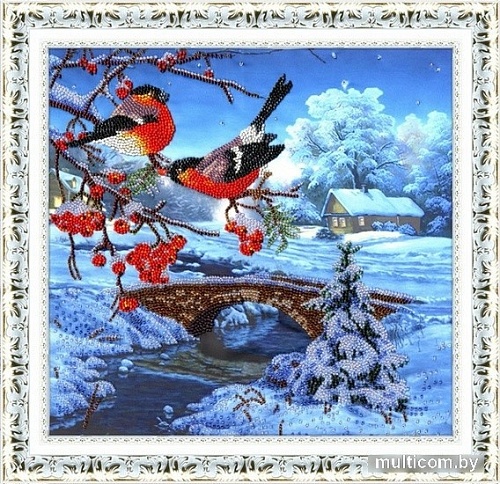 Набор для вышивания Золотое руно Ветка рябины РТ-084