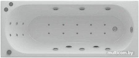 Ванна Aquatek Оберон 170x70 R (с экраном)