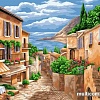 Картина по номерам Русская живопись Ривьера A128