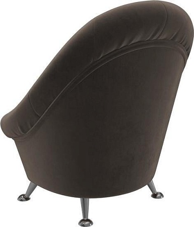 Интерьерное кресло Mebelico 252 105536 (велюр, коричневый)