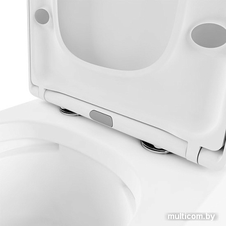 Унитаз Lavinia Boho Relfix Aveo Rimless 5 в 1 87060256 (черный пластик)