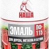 Эмаль Кубанские краски Наша ПФ-115 0.8 кг (оранжевый)