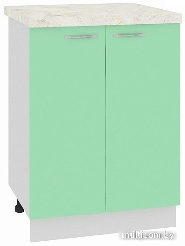 Шкаф напольный Кортекс-мебель Корнелия Мара НШ60р (салатовый-мадрид)