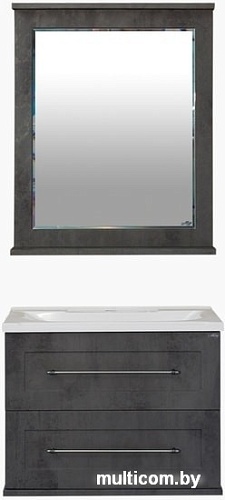 Misty Тумба под умывальник Марта 60 (темный бетон)