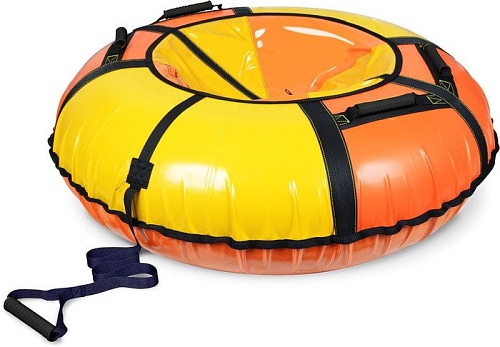 Тюбинг Nika ТБ1К-110 (оранжевый/желтый)