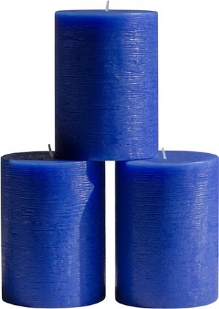 Набор свечей Мелт 100 мм (3 шт, синий)