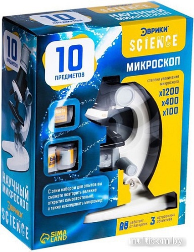 Детский микроскоп Эврики Юный ботаник 7081520