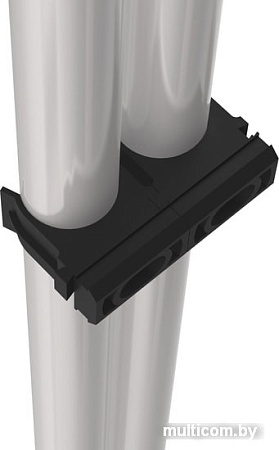 Стойка для одежды Sheffilton SHT-WR125 (черный/хром лак)