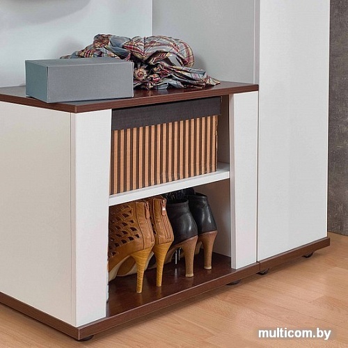 Глазов Норвуд 74 (белый/орех шоколадный)