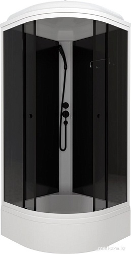 Душевая кабина Triton Грэй-Блэк B 90х90