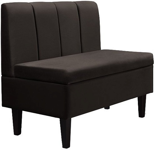 Интерьерное кресло Mio Tesoro Лео 880 (Velutto 24/шоколад)