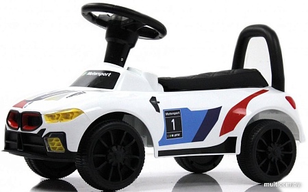 Каталка RiverToys F003FF (белый)