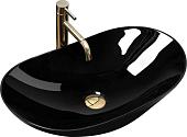 Умывальник Rea Royal (черный глянцевый)