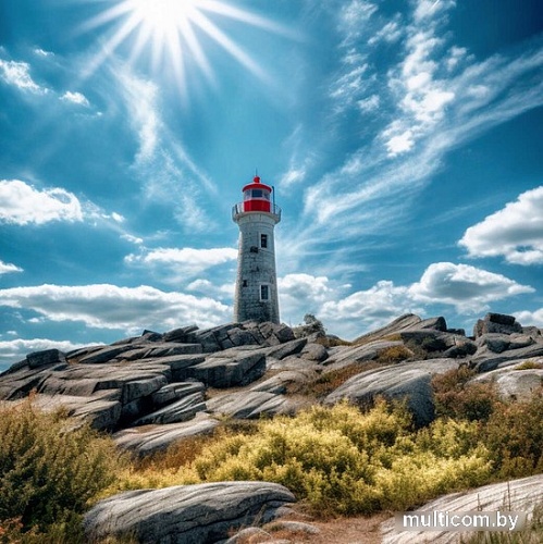 Алмазная мозаика Феникс+ Путь к маяку 65572