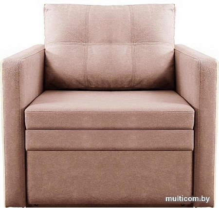 Кресло-кровать Brioli Пино П (рогожка, J11 розовый)