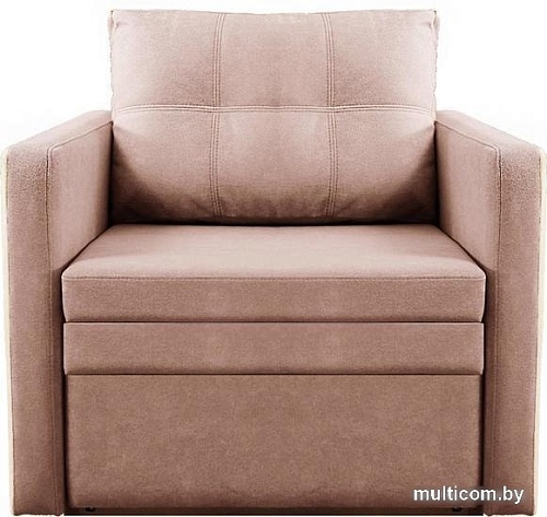 Кресло-кровать Brioli Пино П (рогожка, J11 розовый)