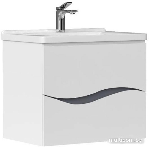 Volna Тумба с умывальником Grey 80.2Y Маринда 80 (подвесная)