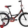 Детский велосипед Novatrack Urban 20 2020 203URBAN.BK20 (черный/красный)