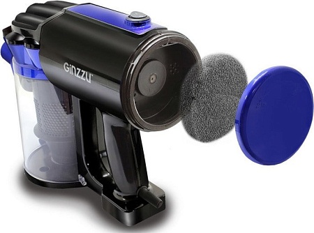Пылесос Ginzzu VS117 (синий)
