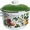 Кастрюля СтальЭмаль Вкусный компот 6RD221М